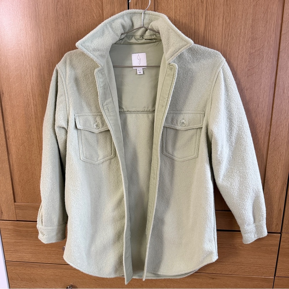 Brand New Without Tags Joie Green Fleece Jacket